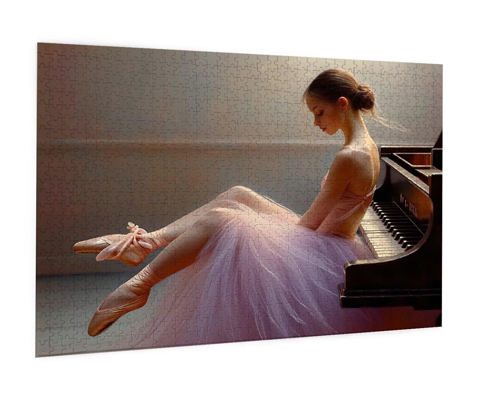 Puzzle 2000 elementów dla dorosłych puzzle baletnica klasyczne puzzle, 2000 sztuk gra edukacyjna wyzwanie zabawka puzzle kobieta sztuka gra na co dzień zabawki prezent ciekawy przyjaciel rodziny