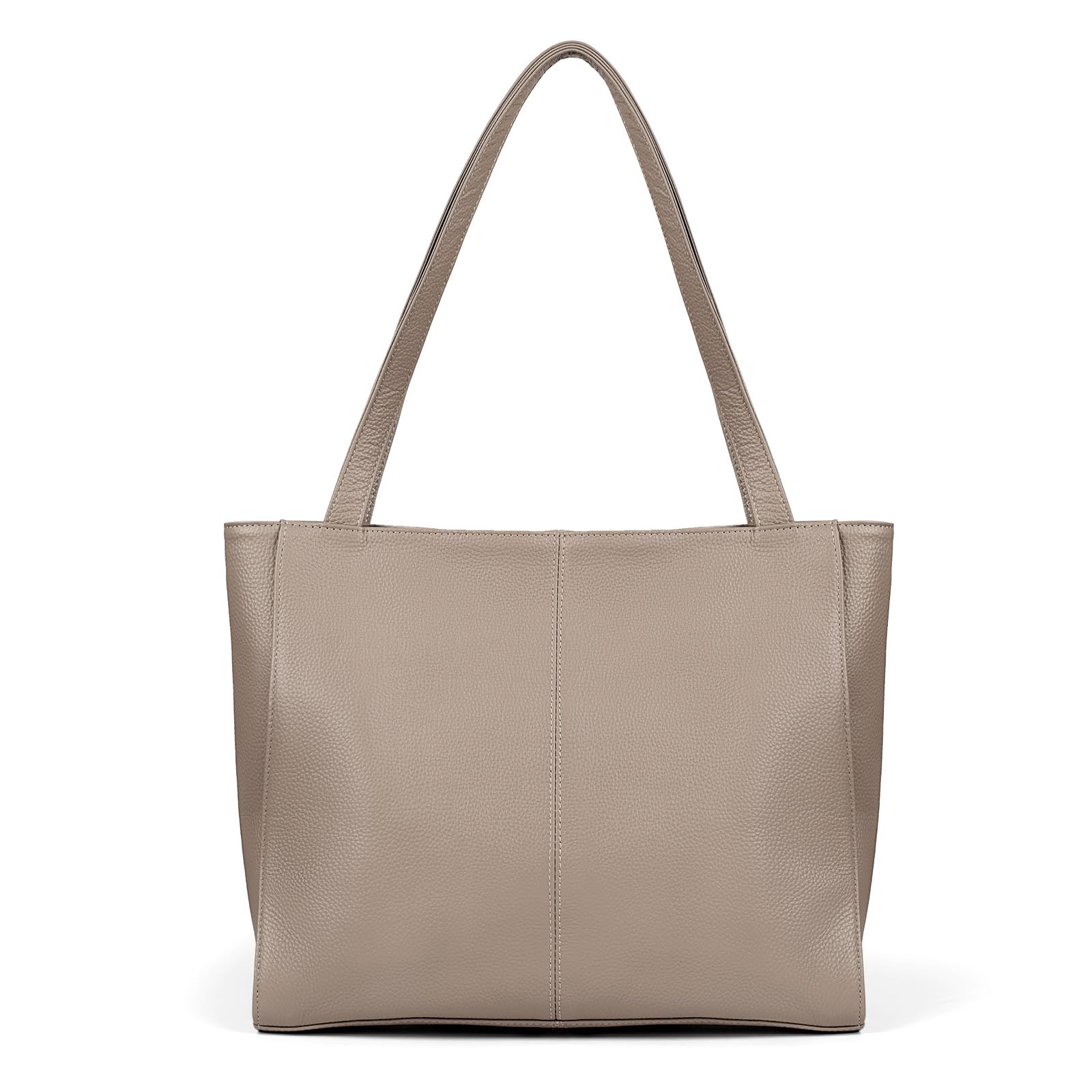 befen Echtleder Handtasche Damen Groß Shopper Tasche mit Laptopfach – Bild 9