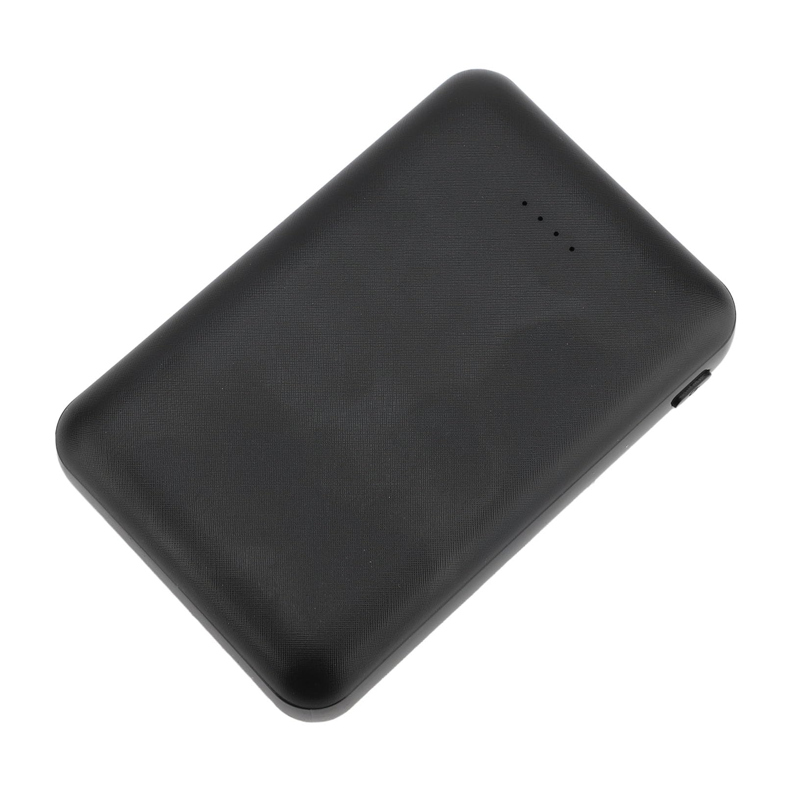 Gilet Chauffant Power Bank Compact Portable 10000mAh Batterie pour Gilets Chauffants Pantalons Vestes Noir pour Les Activités de Plein Air