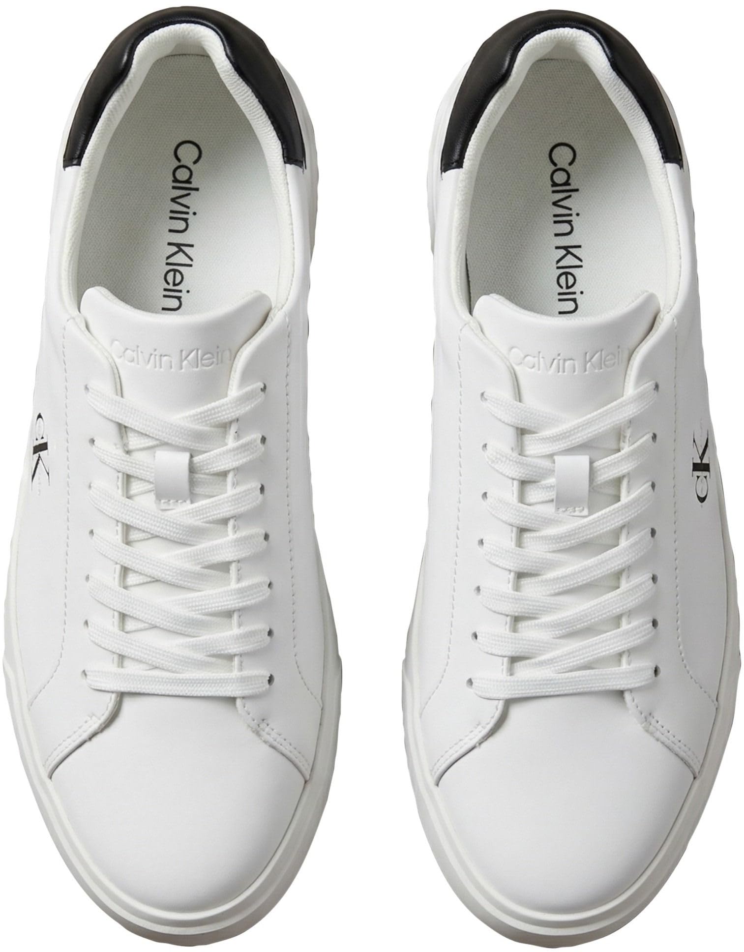 Calvin Klein Low Prof Cupsole Lth Hm0hm02123, Basso Top Uomo