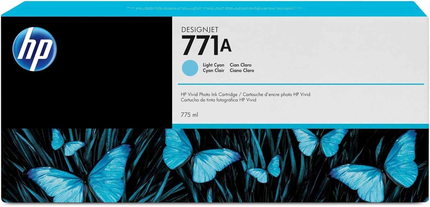 HP B6Y20A 771A Light Cyan Original Ink Cartridge