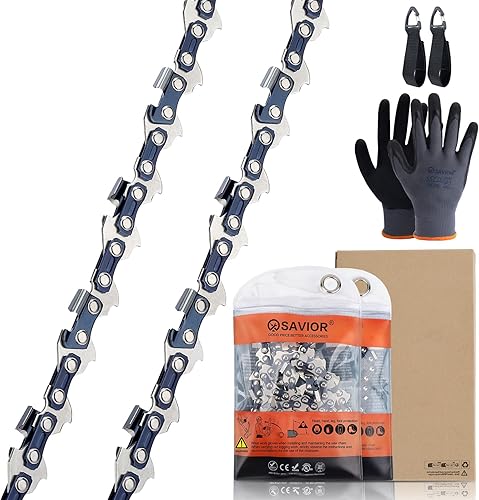 Miniatura 1 de Savior Cadena de sierra de poste de repuesto de 8 pulgadas para Ryobi P4360 RY43160 P4361 Worx WG349.9 para Makita XCU05 XCU06 Poulan 810EPT paso 38