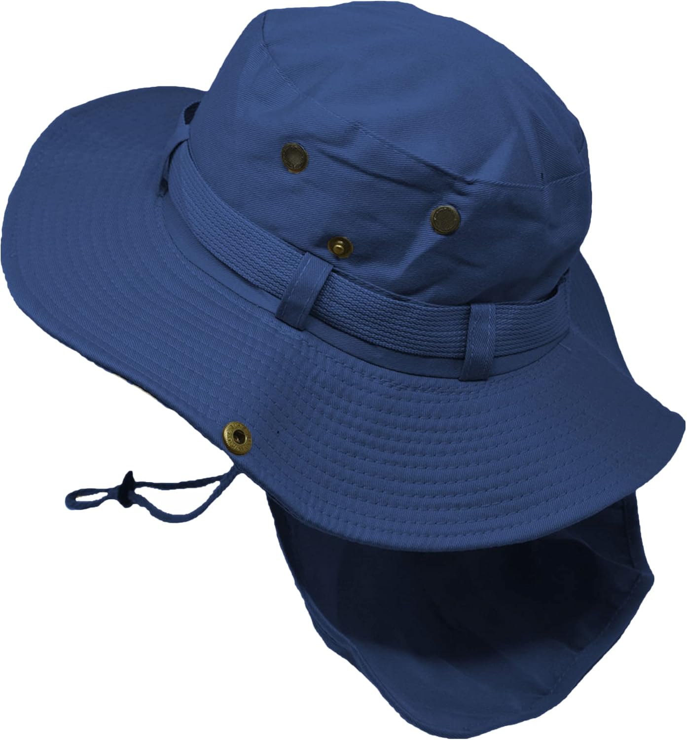 Glory Max Bucket Boonie Hat with Neck Flap Cover Sun Safari Wide Brim Fishing Garden Hiking Cap - Image 5