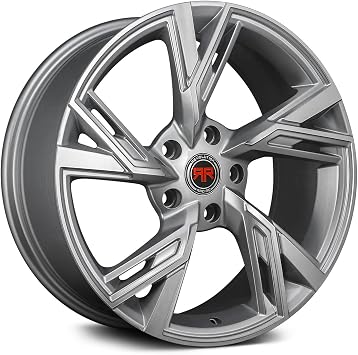 Rr25 Custom Wheel - 20X8, 40 Offset, 5X114.3 Bolt Pattern, 73.1Mm Hub - Silver Rim