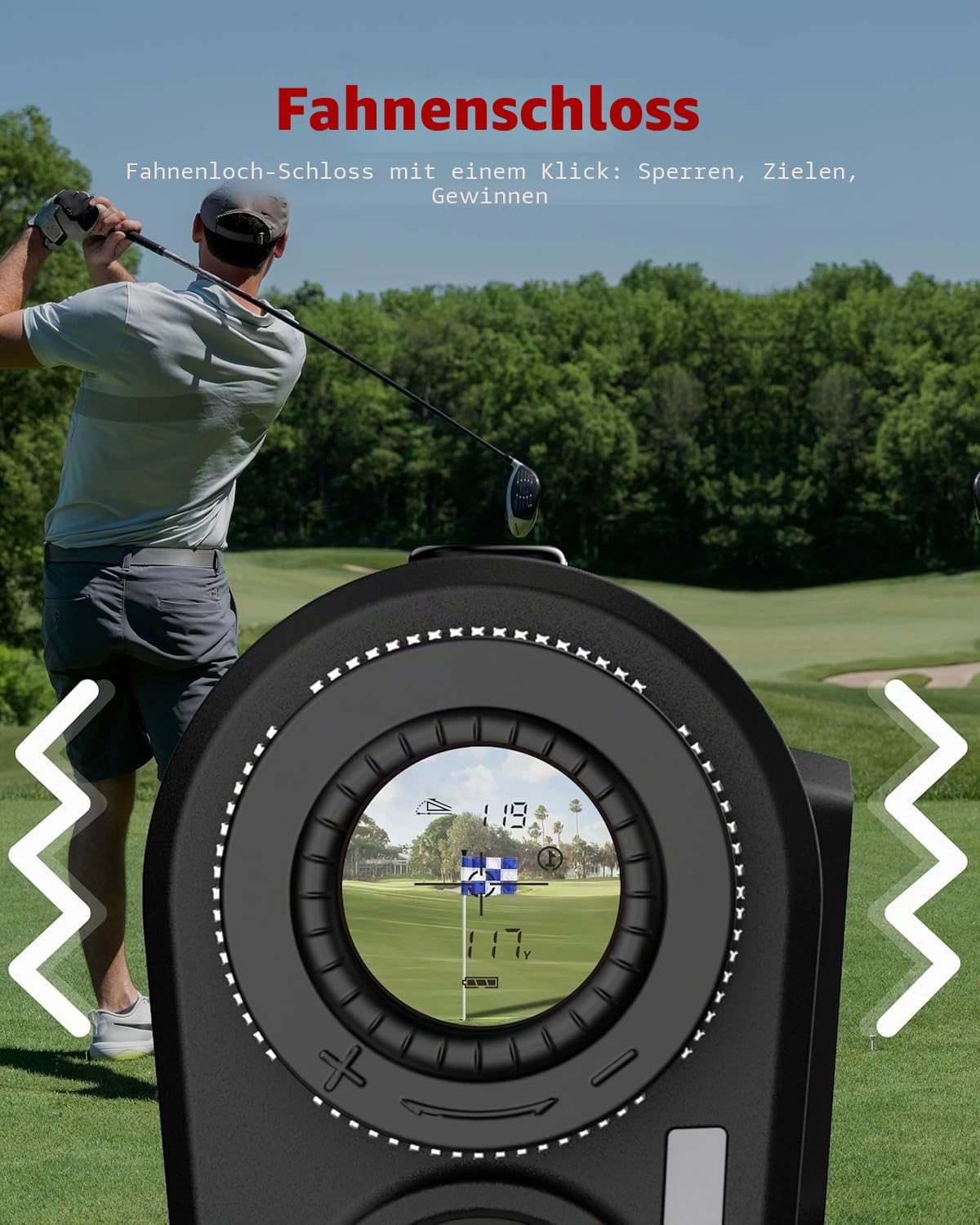 Dormie T100 Golf Laser Entfernungsmesser mit Steigung 800 Yards Aluminium Legierung Fahnenlock Vibration 7X Vergrößerung Magnet