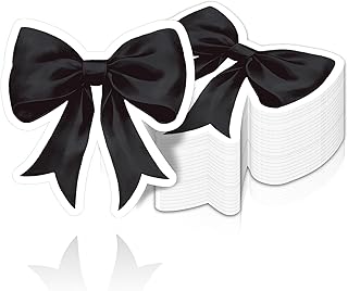 100Pcs Black Bow Napkins Bow Themed Party Decorations Bows Guest Towel Disposable Dinner Napkins for Baby Bridal Shower Bachelorette Engagement Wedding Luncheon Tea Birthday Party Supplies Table Decor