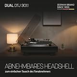 Dual DTJ USB DJ Turntable (33/45 rpm, Pitch Control, Magnetic Pickup System, Pin Lighting, USB) - 5