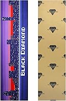Vista 1 de Black Diamond Grip Skateboard Graphic Griptape Sheet 9" x 33" Pro Grip Tape
