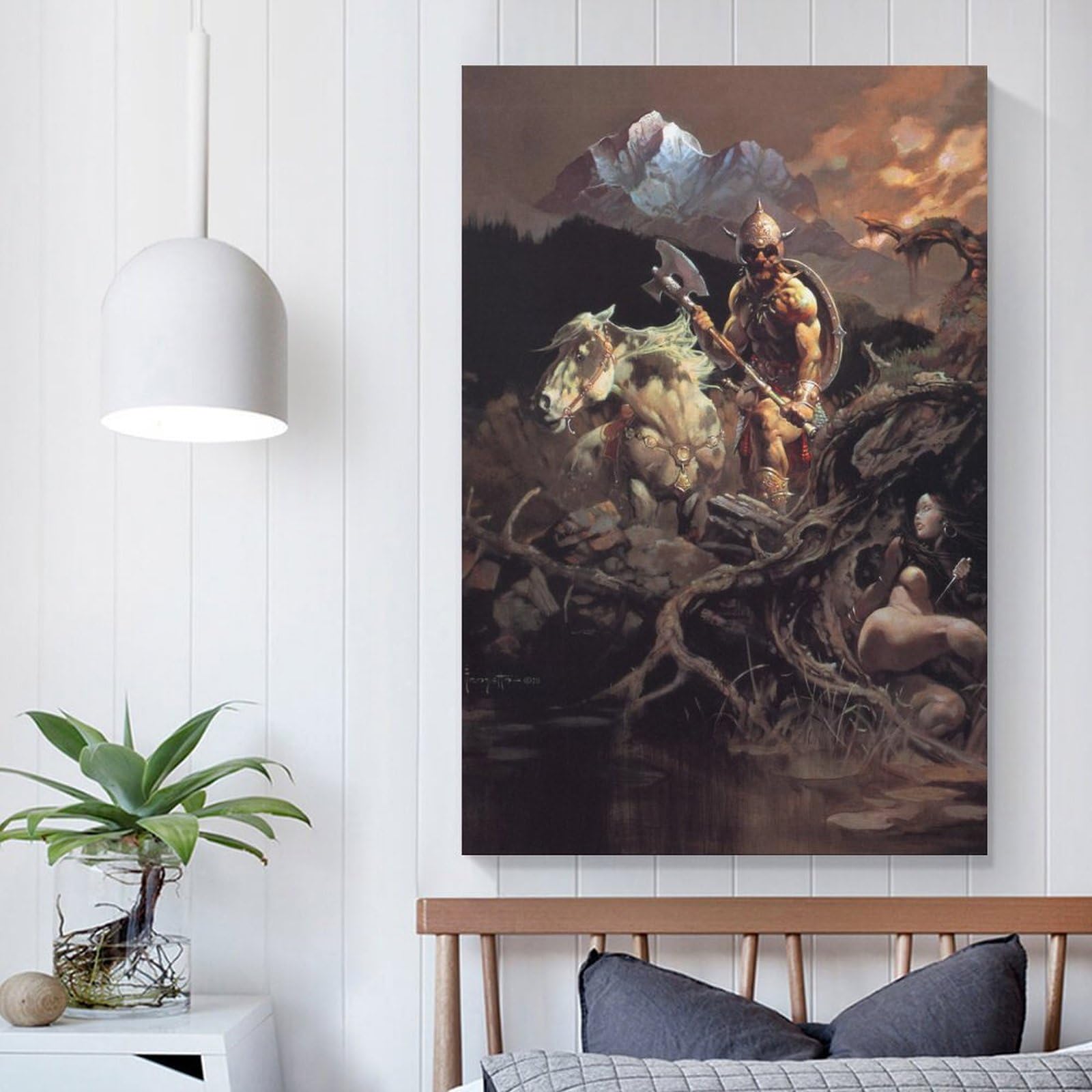 Amazon.co.jp: フランク・フラゼッタ Frank Frazetta Night Winds