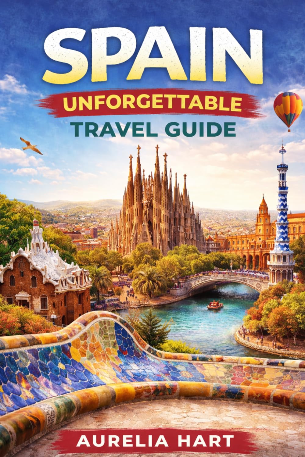 Spain Unforgettable Travel Guide: Create your Best Trip Ever With Easy Plans And Local Secret      Paperback – Large Print, April 3, 2026