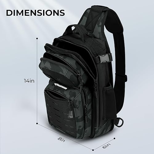 Miniatura 3 de KastKing BlowBak - Bolsa táctica para aparejos de pesca, mochila de pesca ligera, almacenamiento para equipo y equipo, regalo para hombres