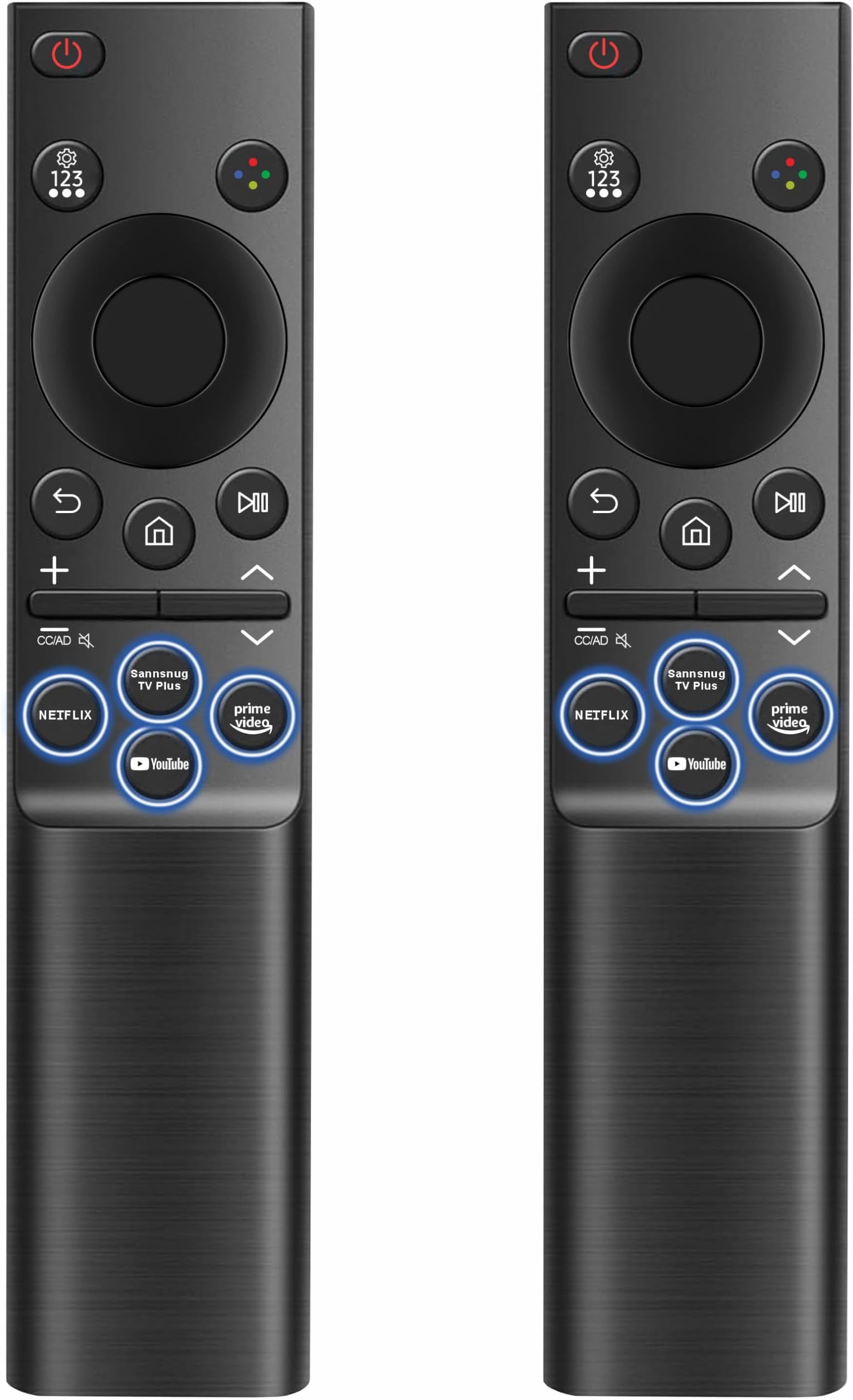 Replacement for Samsung Universal Remote, Universal Remote for Samsung TV 2025-2015 with YouTube, Net, Prime Shortcuts, TM2440A, Infrared, No Voice, No Bluetooth, No OEM, 1 Year Warranty