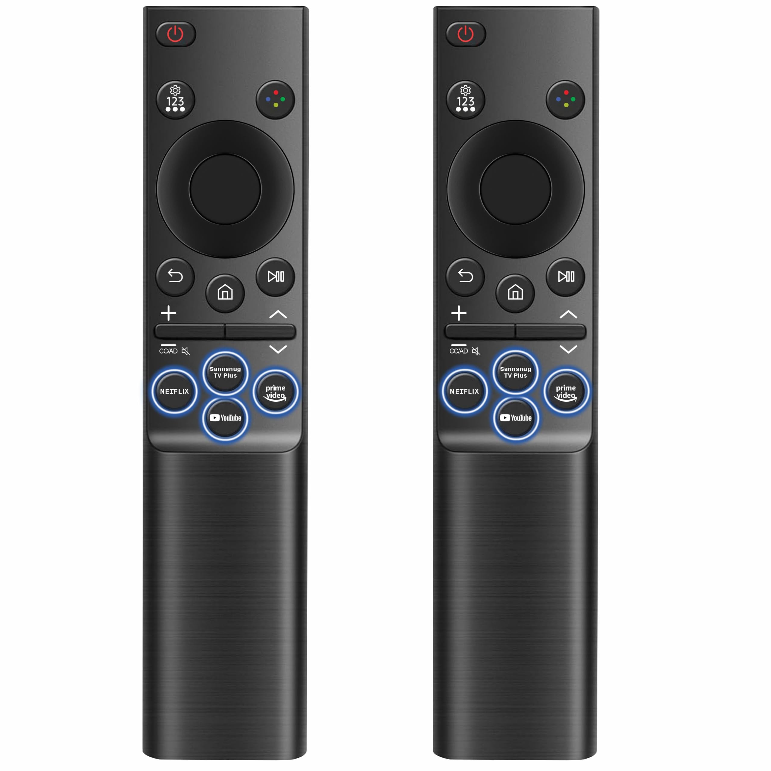 Replacement for Samsung Universal Remote, Universal Remote for Samsung TV 2025-2015 with YouTube, Net, Prime Shortcuts, TM2440A, Infrared, No Voice,