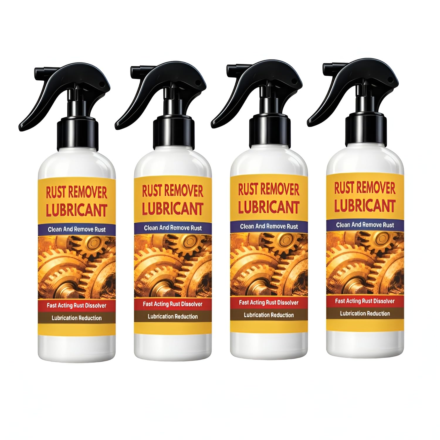 Rust Remover Lubricant Liquid for Metal Surfaces, Tools, Nuts, Bolts, Hinges and Machine Parts – Clean Rusted Areas and Maintain Smooth Operation, for Home, Garage and Workshop – 4x200 ml Each-image-42