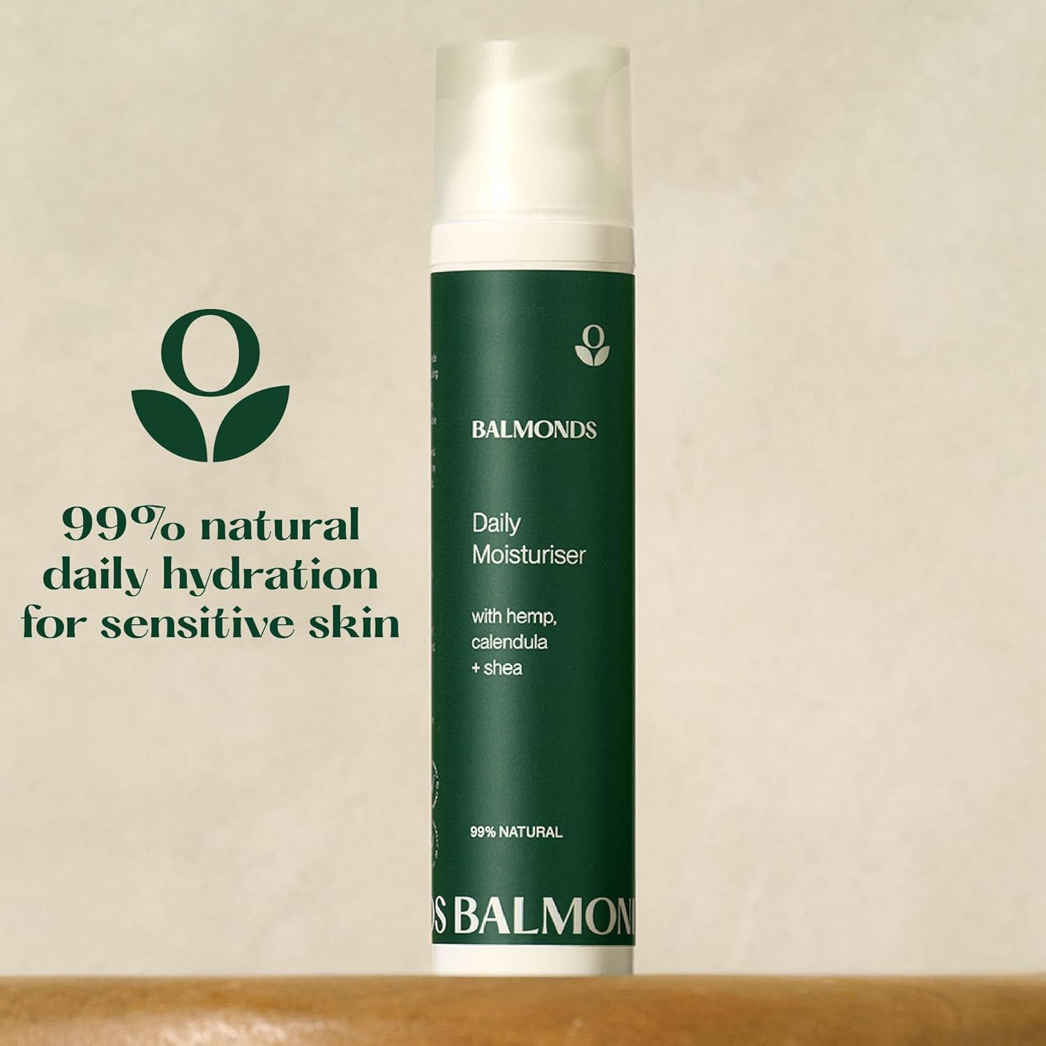 Balmonds - Daily Moisturizing Cream 3.5oz. (100ml) & Skin Salvation 2.1 fl oz (60 ml) - 99% Natural Moisturizer Face & Body - All-Purpose Intensive Moisturizer with Calendula, Hemp & Beeswax