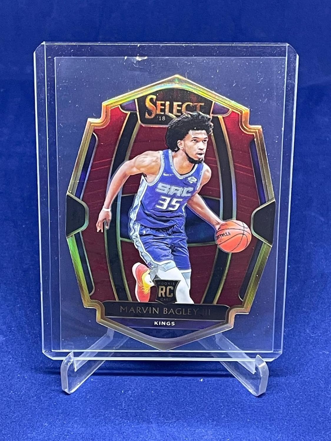 Marvin Bagley Iii 2018-19 Select Premier Level Die Cut Prizm Rc #d 142/175 - Basketball Cards
