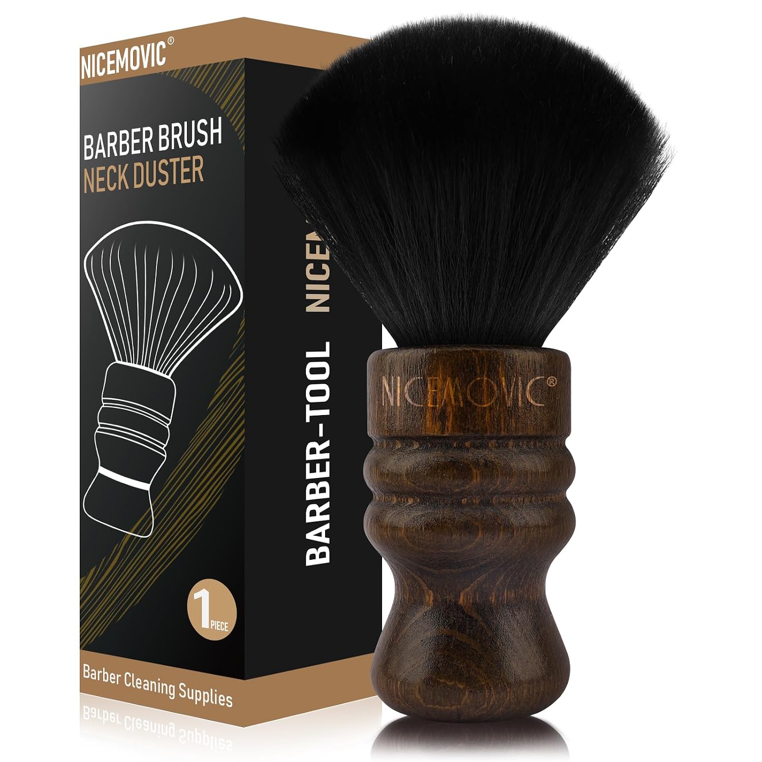 NICEMOVIC Barber Neck Duster Brush | Professional Hair Tool