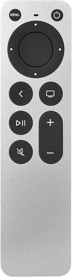Controle remoto universal de substituição para Apple TV 4K Apple TV 4K/ Gen 1 2 3 4/ HD A2169 A1842 A1625 A1427 A1469 A1378 A1218 com função de controle de TV