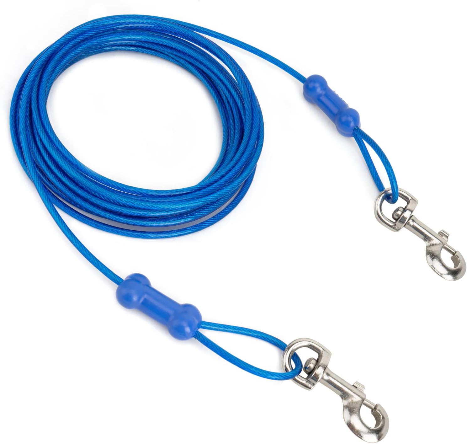 Amazon Basics TieOut Cable for Dogs up to 60 lbs, 25 Feet Amazon.co