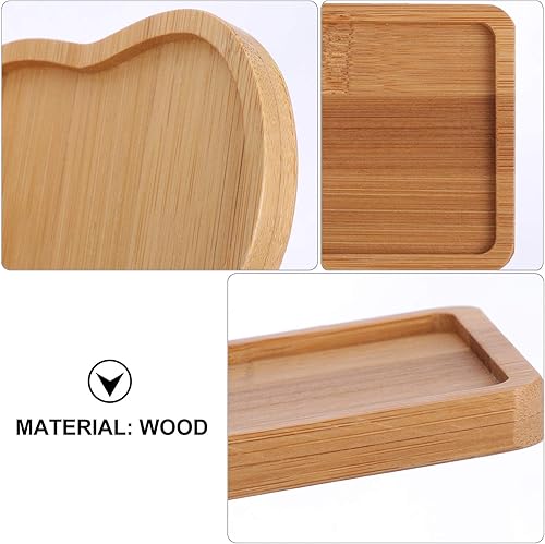 Miniatura 3 de 6 bandejas de madera rellenables para mosaicos, bandeja decorativa de madera, bandeja de arte, suministros de mosaico para manualidades, adornos de