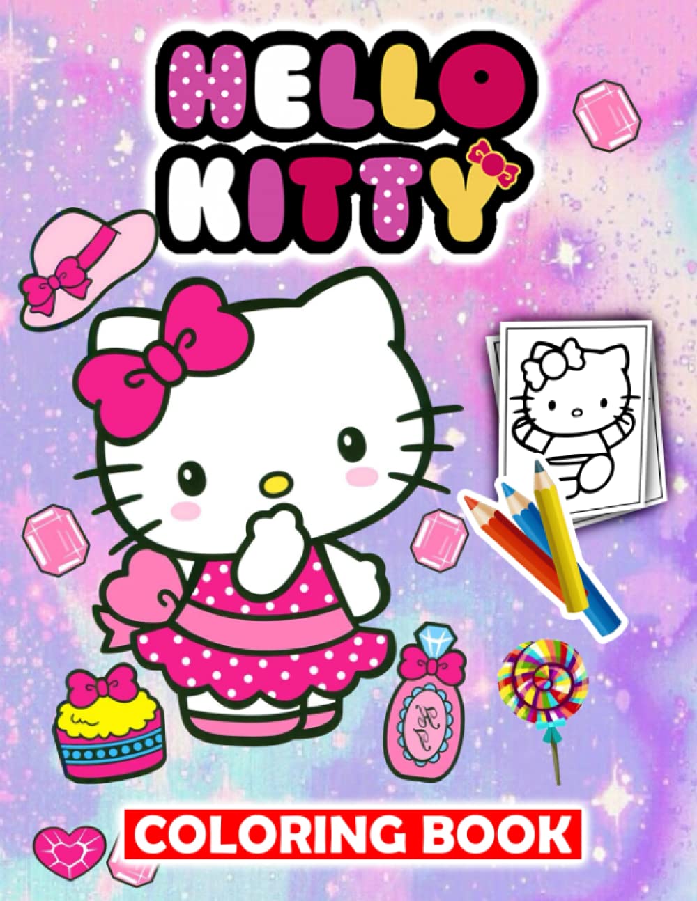 Buy Hello Kitty Coloring Book Hello Kitty Coloring Pages For Everyone