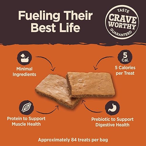 Miniatura 3 de Premios Wellness CORE Pure para perros, sin cereales, bocados suaves y apetitosos, bolsa de 4 oz