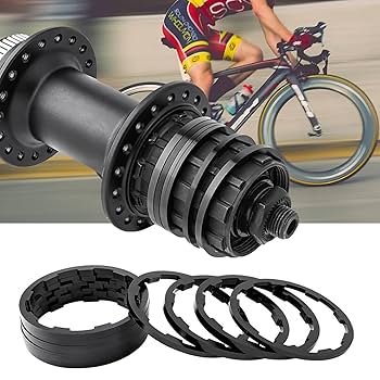 3pcs Bicycle Cassette Spacer Rings Aluminum Alloy Toothed Washer Inner Bearing Axle Washer For MTB Bike Hub 1mm + 1.5mm + 2mm