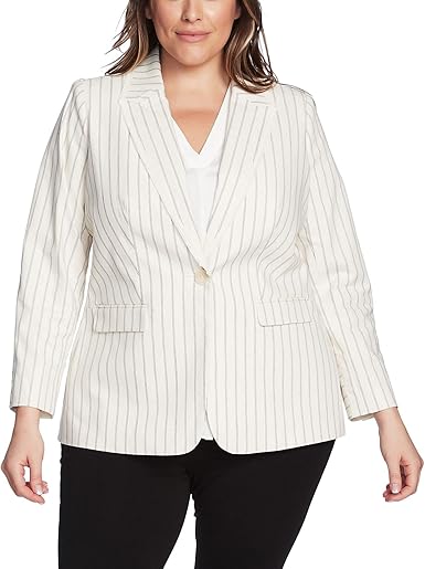 plus size ivory blazer