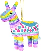 Vista 1 de Tree Buddees Colorido adorno navideño de piñata para fiesta