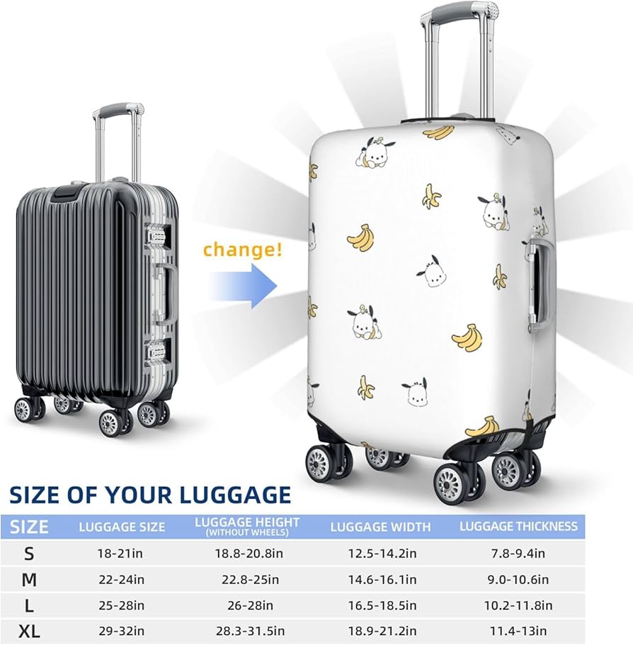 Amazon.co.jp: ポチャッコ スーツケースカバー キャリーカバー 荷物