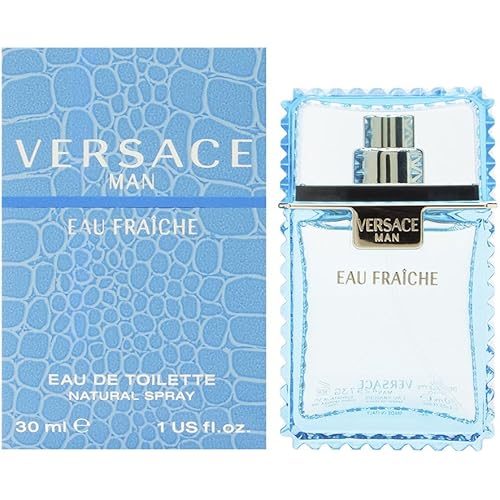 Versace Man Eau Fraiche by Gianni Versace For Men. Eau De Toilette Spray 1-Ounce