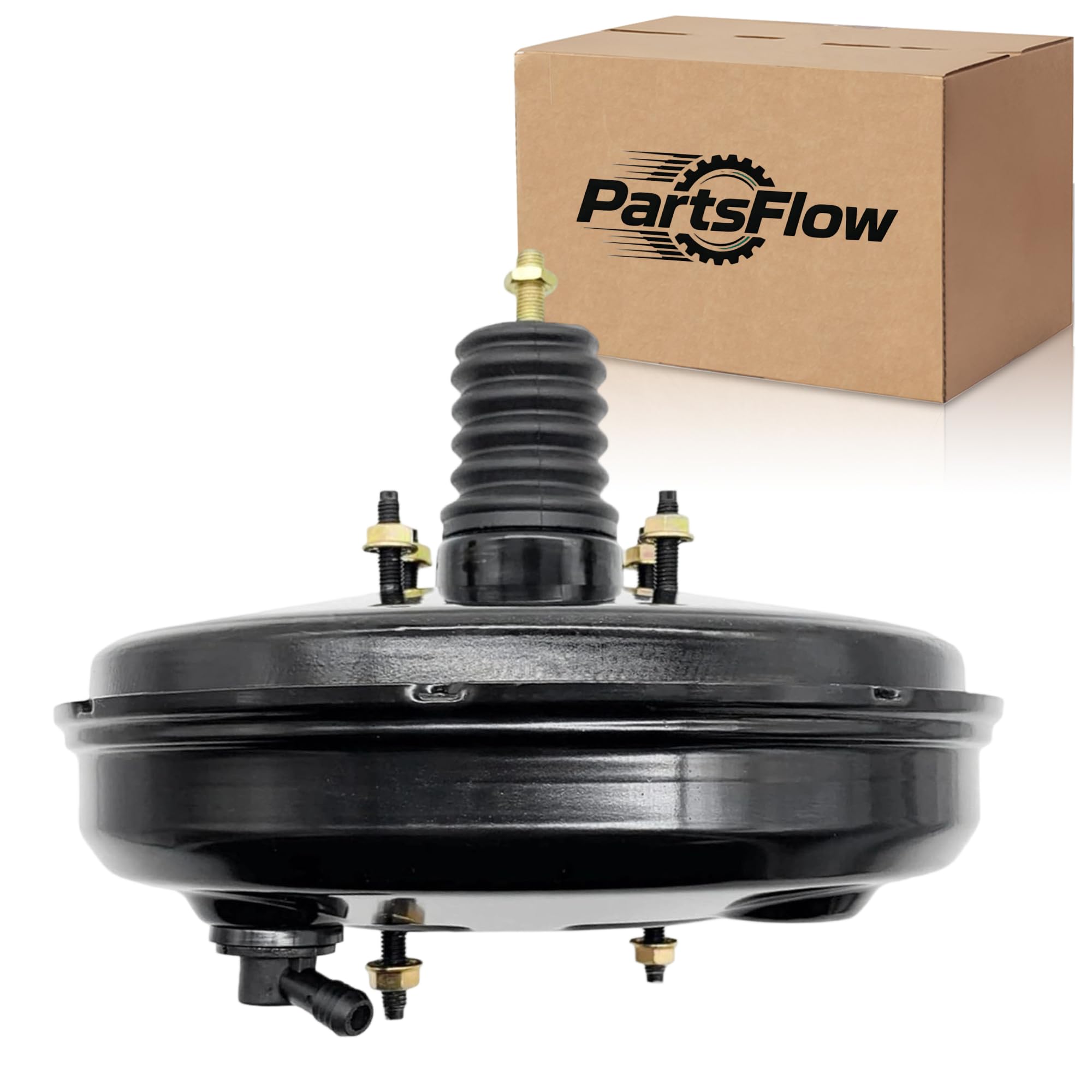 PartsFlow Vacuum Power Brake Booster 53-4932 Compatible with Toyota Corolla 2009-2019 Matrix 2009-2014 Rav4 2006-2012 For Scion Tc 11-16 Xb 08-15 1.8L 2.4L 2.5L 3.5L