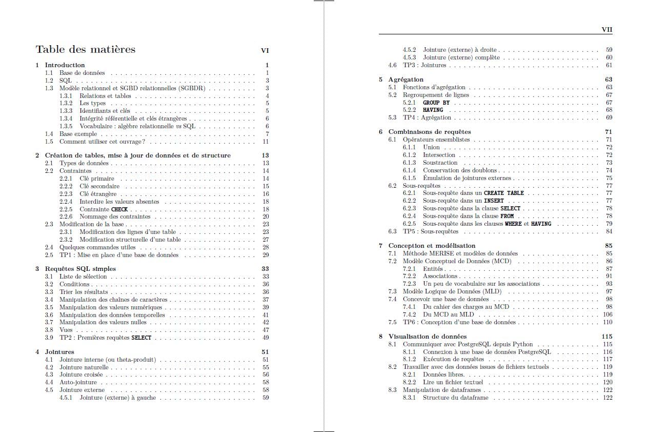 Bases de données - Informatique BUT 1re année et L1