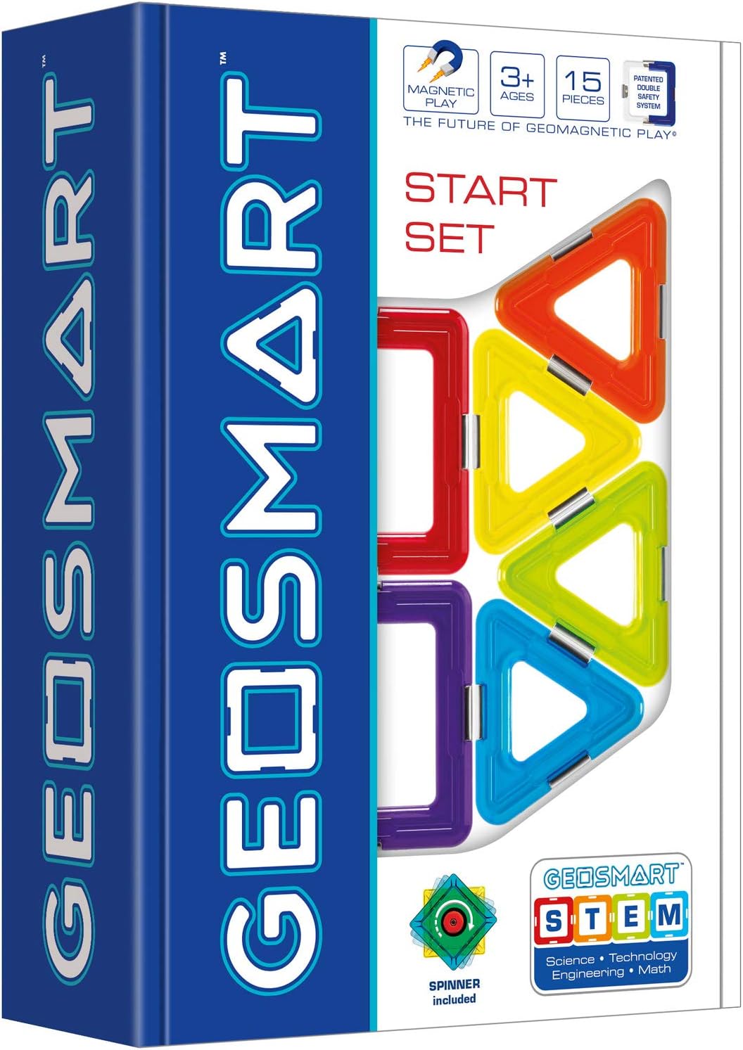Start Set, Magnetic Construction Set, 15 pieces, 3+ Years