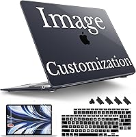 Vista 20 de Tuiklol Para MacBook Air de 13 pulgadas (versión 2021-2018) M1 A2337/A1932/A2179 con pantalla Retina Touch ID, carcasa rígida de plástico y cubierta