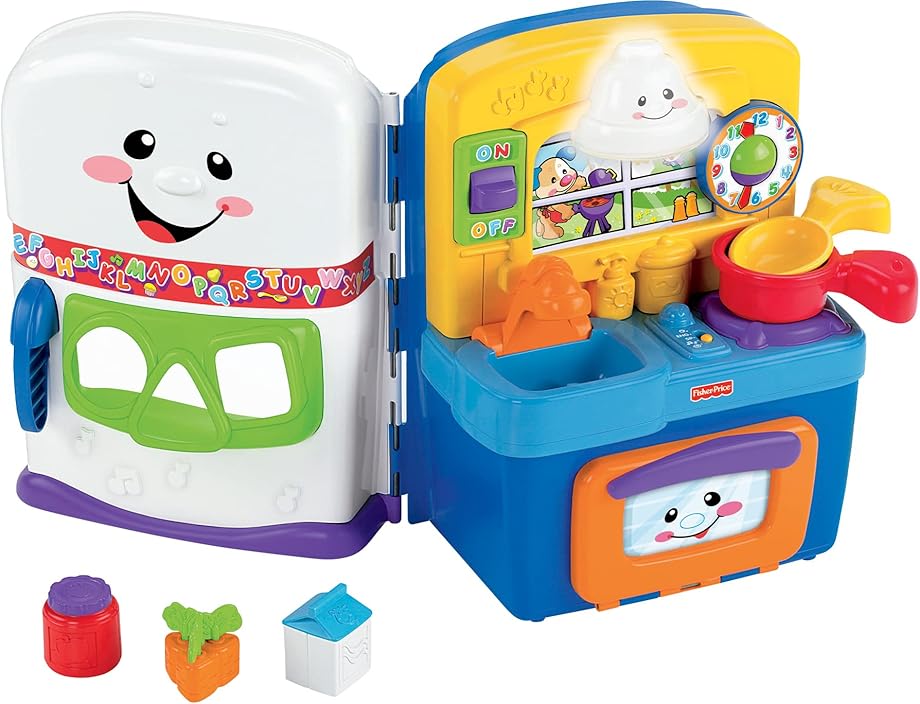 Fisher price ridi e impara la cucina set interattivo per giocare a finta BMG83