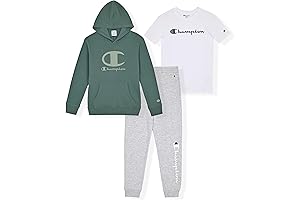 Cozy and Stylish Boys Champion Hoodie Jogger Set
