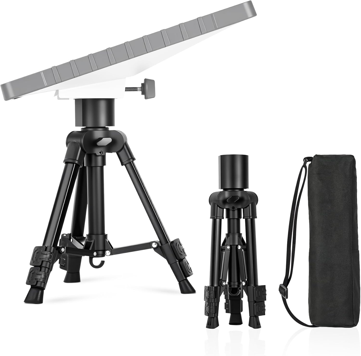 Datop for Starlink Mini Tripod Mount with Pipe Adapter Adjustable Height and Angle for Starlink Mini Tripod kit for Outdoor Camping, Traveling, RV | for starlink mini Accessories