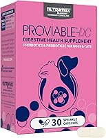 Vista 1 de Nutramax Proviable Probióticos para Perros y Gatos, Suplemento Diario para la Salud Digestiva con Múltiples Cepas de Bacterias, Probióticos