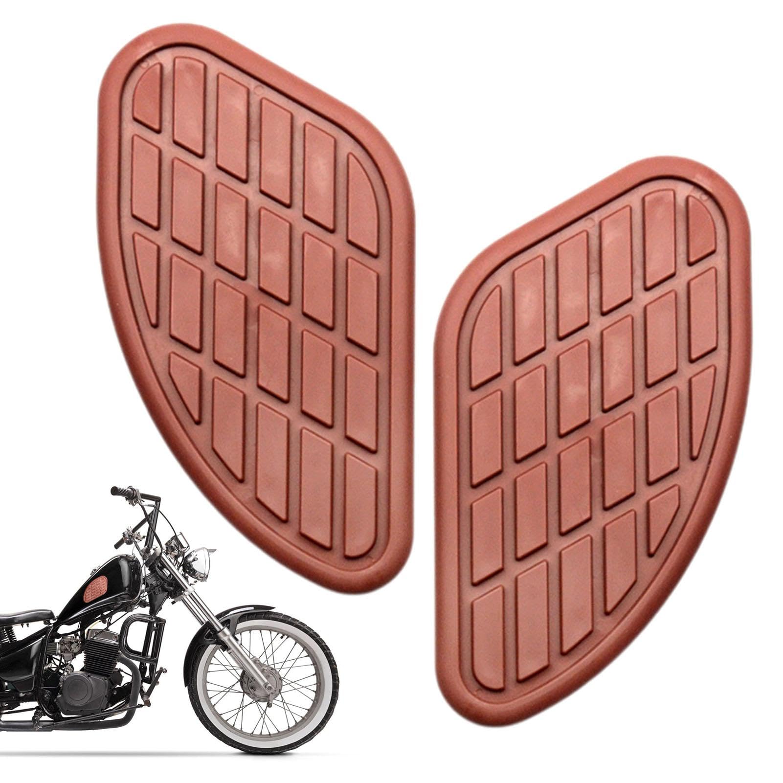 Amazon | バイクタンクサイドプロテクター - ビンテージ ノンスリップ