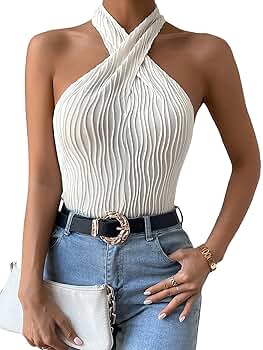 トップス CLANE HALTER HIGH NECK CAMISOLE TOPS セール】HALTER HIGH NECK CAMISOLE TOPS（シャツ/ブラウス