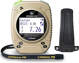 Shot Timer with Belt Clip - 2025 Upgraded Shot Timer for Shooting Competition, Dry Fire Practice, Ideal for IPSC, IDPA, USPSA