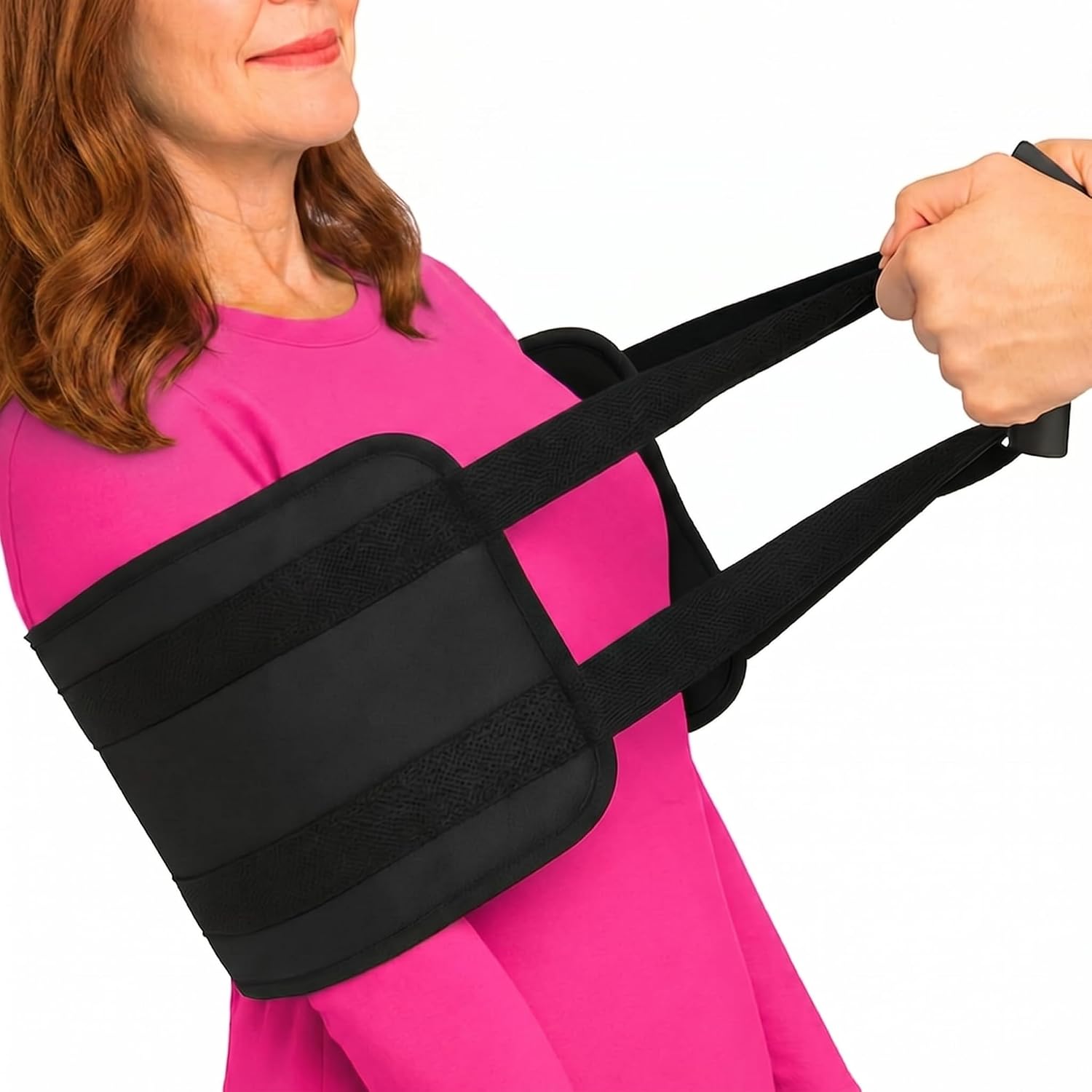 Transfer Sling for Elderly and Disabled - Transfer Belt,Elderly Safety Lifting Aids Home Bed Assist Handle Back Lift Mobility Belt for Patient Care