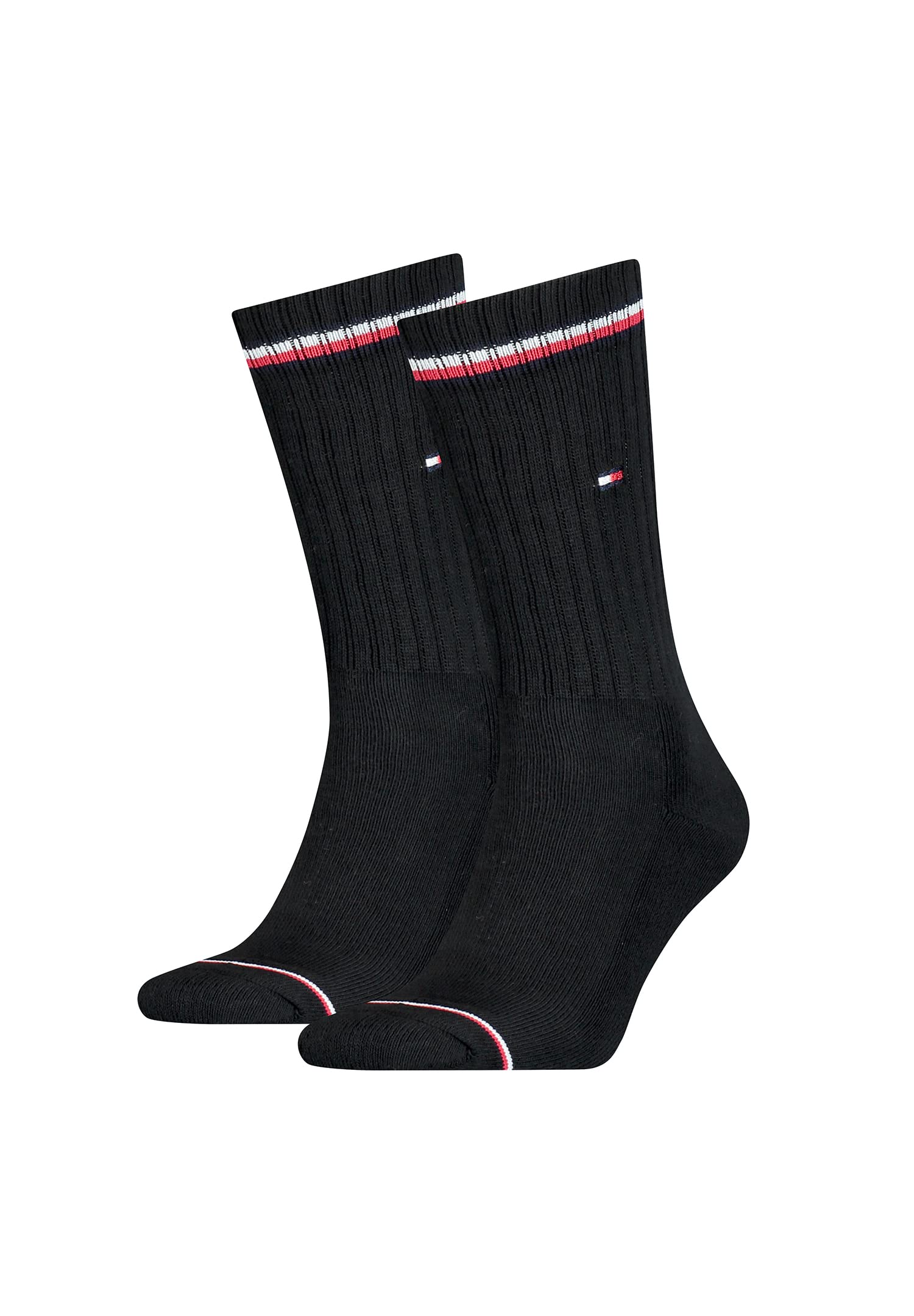 Tommy Hilfiger Mens Classic CLSSC SOCK, Black, 6-8 UK
