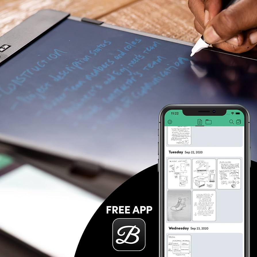 Amazon.co.jp: Boogie Board 本物の黒板スマートペン 再利用可能