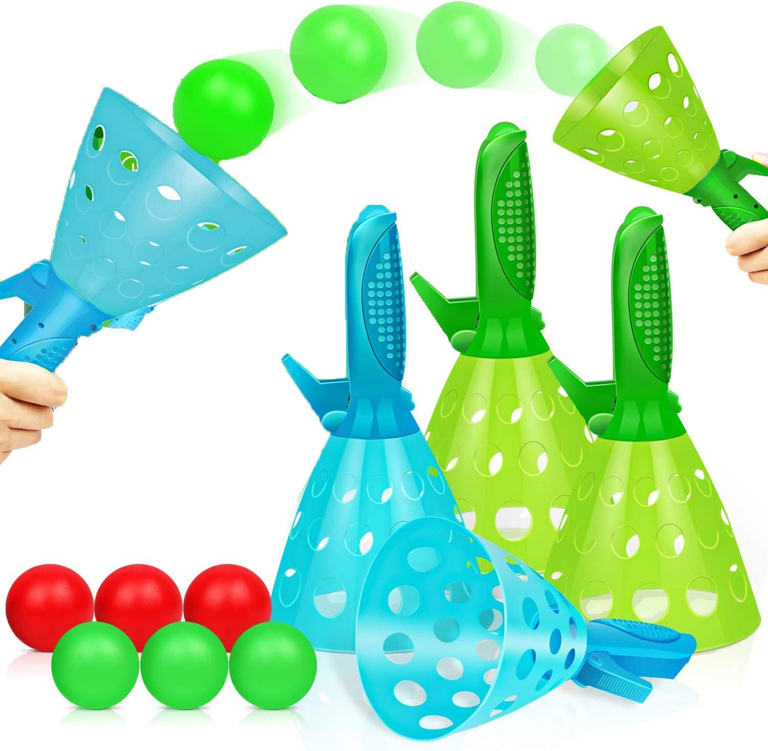 YLMKDE Pop and Catch Ball Game Toys for 5 7 8 9 10+ Years Old Boys Girls, Outdoor Indoor Game