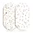 GRSSDER Ultra Soft Bassinet Sheets 2 Pack, Stretchy Breathable Knit Bassinet Mattress Sheets for Baby, Universal Fitted Baby Cradle Moses Basket Oval Rectangle Pads Safe and Snug, Stylish Flora