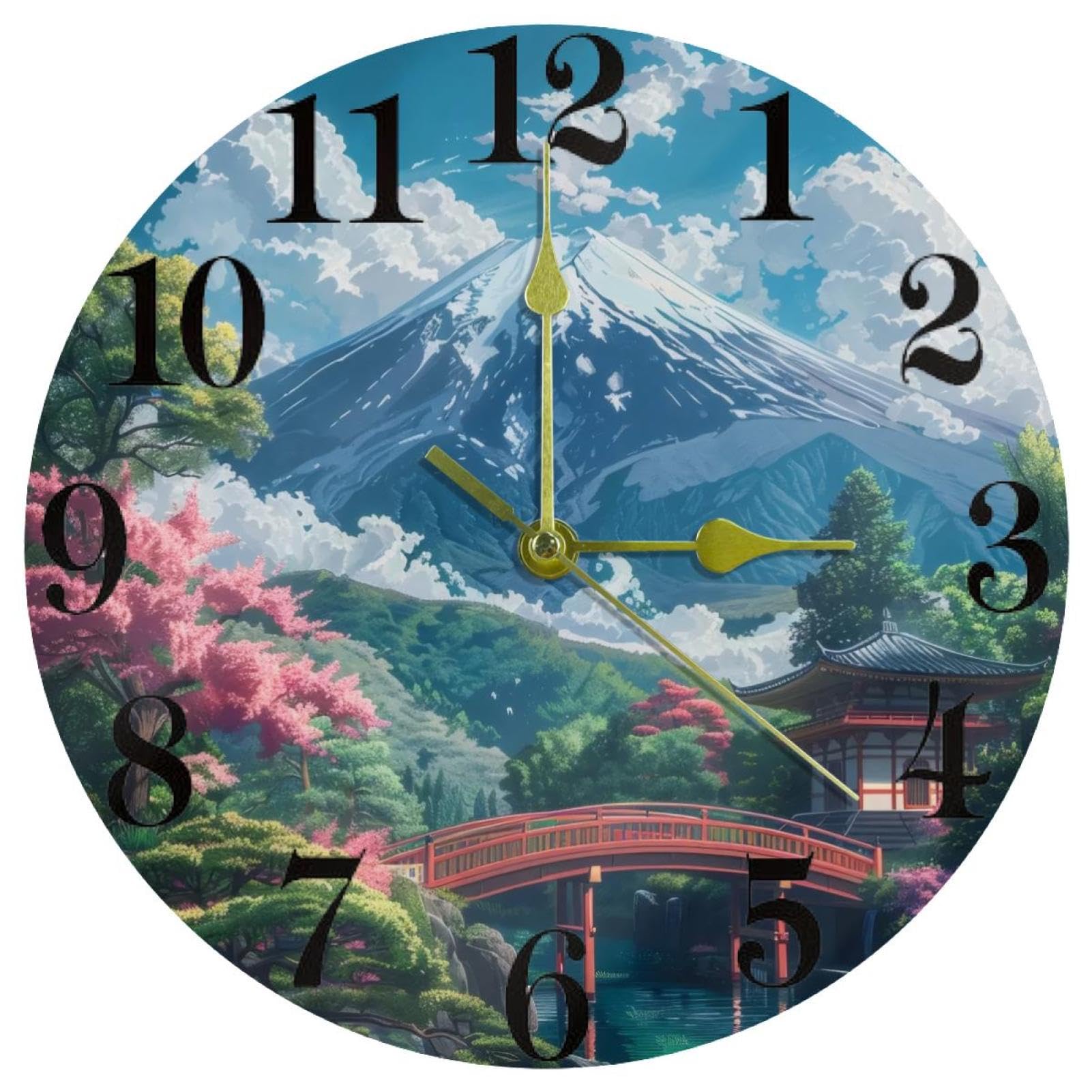 Horloge murale sans tic-tac à quartz pour retrouver le sommeil et le calme
