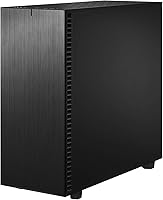 Vista 10 de Fractal Design Define 7 XL Negro de aluminio / acero cepillado sólido E-ATX Carcasa de computador de torre completa modular silenciosa