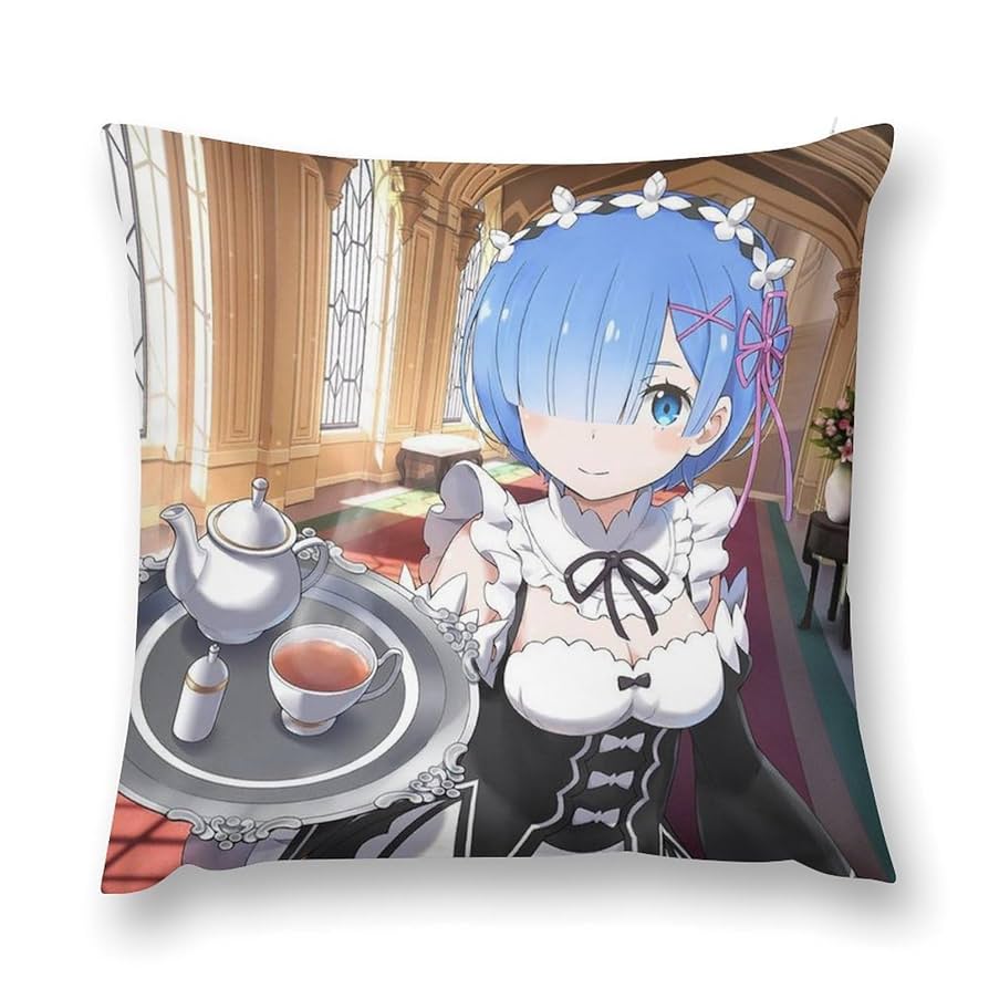 レム調 リゼロ クッションカバー タペストリー ナース版 新品未開封 リゼロ」レムの“鬼がかってますね”トートに、エミリアの“お誘い